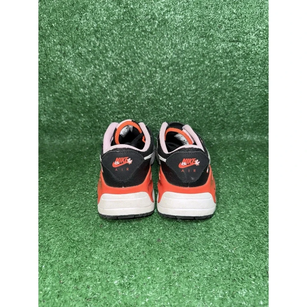 Nike Air Max Systm Boys Size‎ 7Y Black Red Athletic Shoes Sneakers FQ8959-001